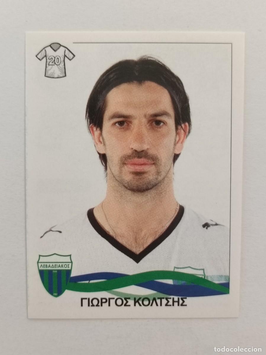 Football Stickers: #157 GIORGOS KOLTSIS (LEVADIAKOS) SUPERLIGA GRECIA 09/10 PANINI