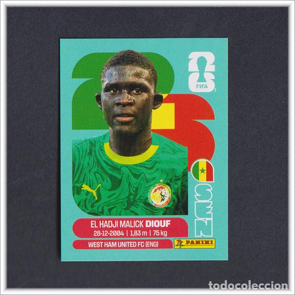 Football Stickers: FIFA WORLD CUP 2026 26 MUNDIAL PANINI DIOUF SEN 7 SENEGAL COLECCI&Oacute;N ALBUM LIGA STICKER
