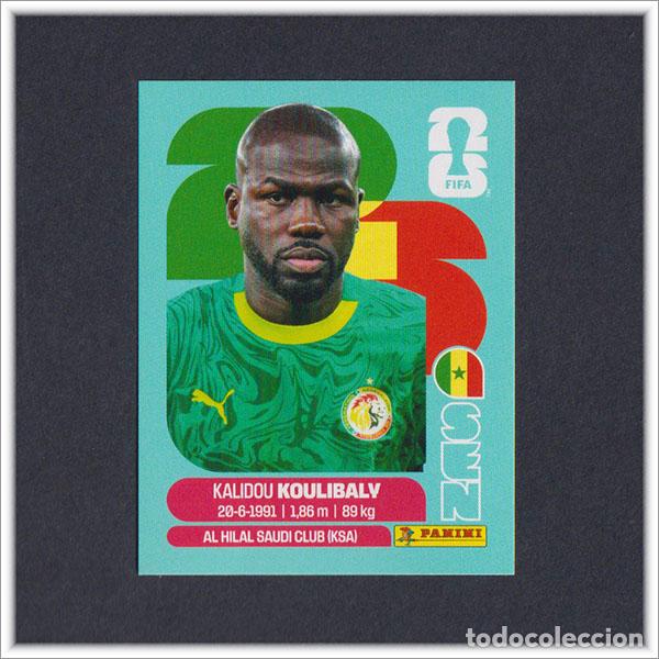 Football Stickers: FIFA WORLD CUP 2026 26 MUNDIAL PANINI KALIDOU KOULIBALY SEN 8 SENEGAL COLECCI&Oacute;N ALBUM LIGA STICKER