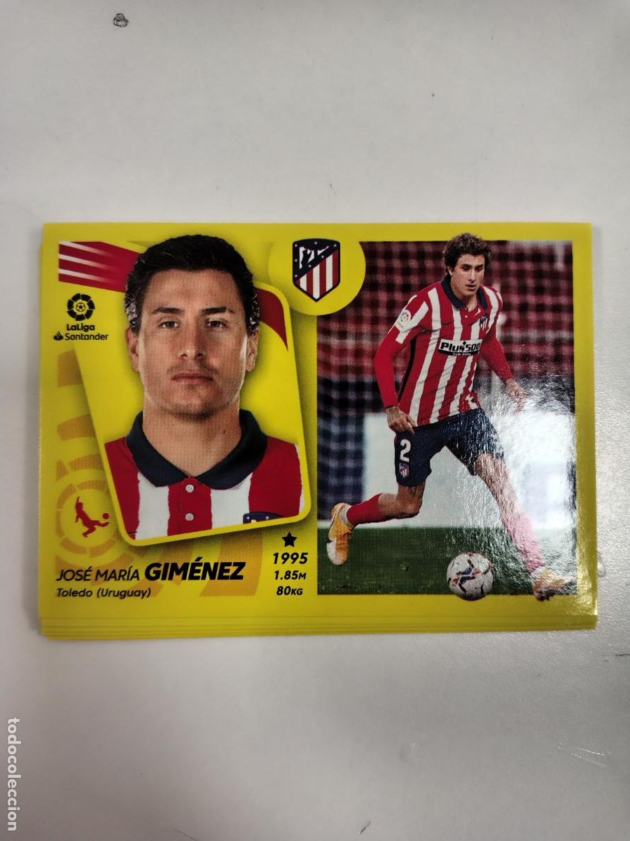 Football Stickers: Liga Este 2021-22 Atletico Madrid 8 Gimenez