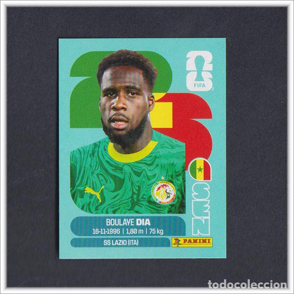Cromos de F&uacute;tbol: FIFA WORLD CUP 2026 26 MUNDIAL PANINI BOULAYE DIA SEN 17 SENEGAL COLECCI&Oacute;N ALBUM LIGA STICKER