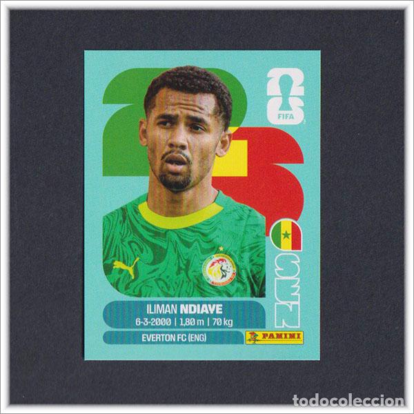 Cromos de F&uacute;tbol: FIFA WORLD CUP 2026 26 MUNDIAL PANINI NDIAYE SEN 18 SENEGAL COLECCI&Oacute;N ALBUM LIGA STICKER
