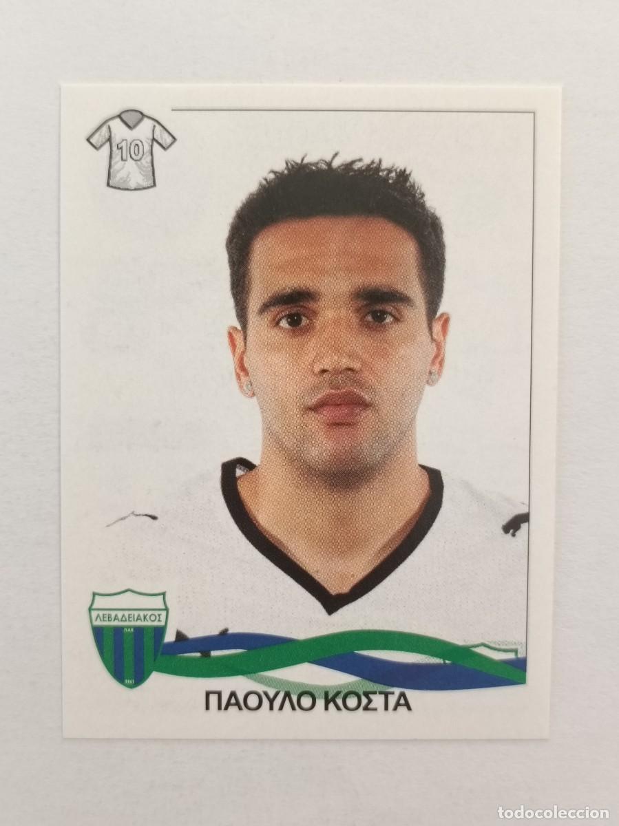 Cromos de F&uacute;tbol: #160 PAULO COSTA (LEVADIAKOS) SUPERLIGA GRECIA 09/10 PANINI