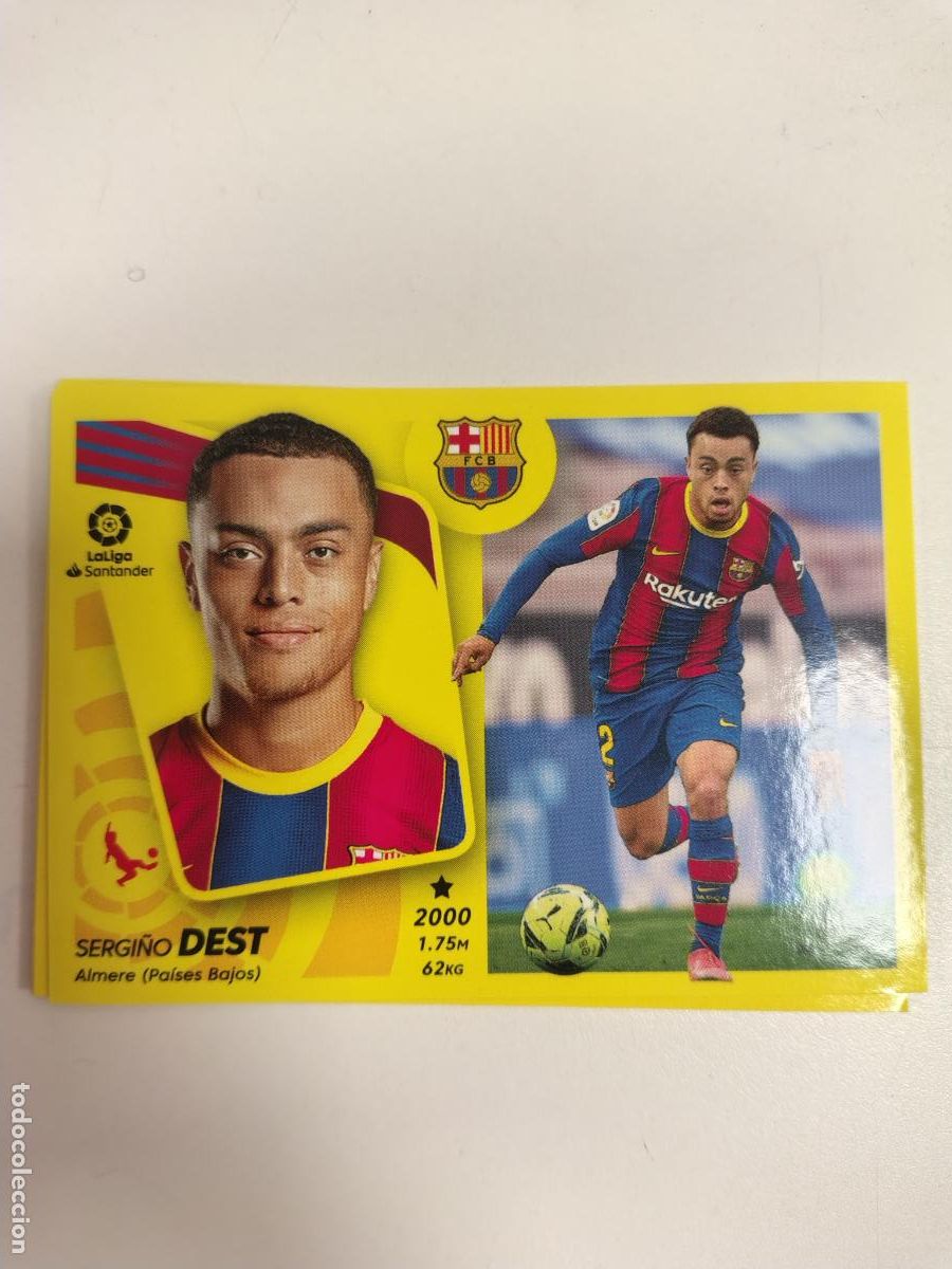 Cromos de F&uacute;tbol: Liga Este 2021-22 Barcelona 7 Dest