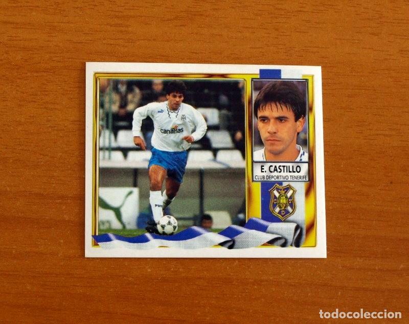 Cromos de F&uacute;tbol: Tenerife - Ezequiel Castillo - Baja - Ediciones Este Liga 1995-1996, 95-96 - Nunca pegado