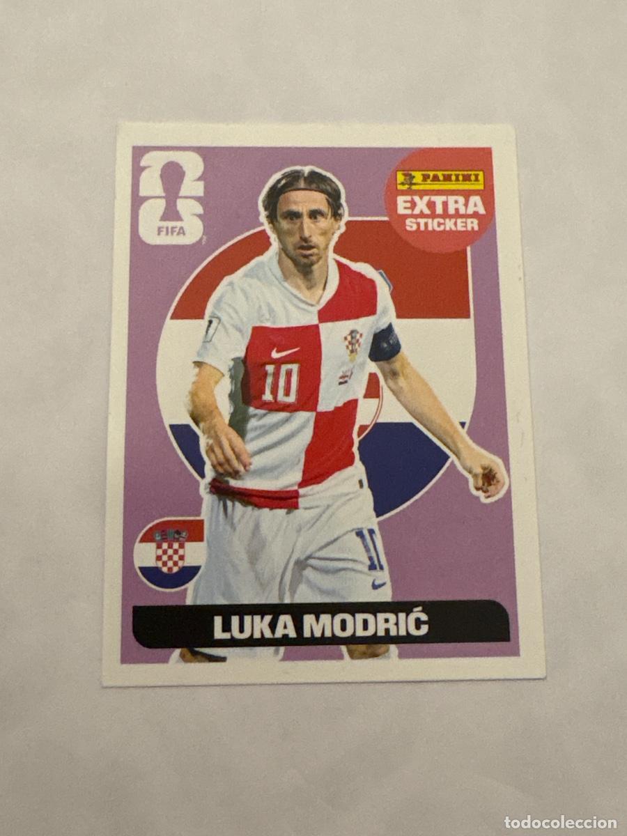 Cromos de F&uacute;tbol: CROMO PANINI MUNDIAL LUKA MODRIC BASE USA CANADA M&Eacute;XICO 2026 EXRA STICKERS