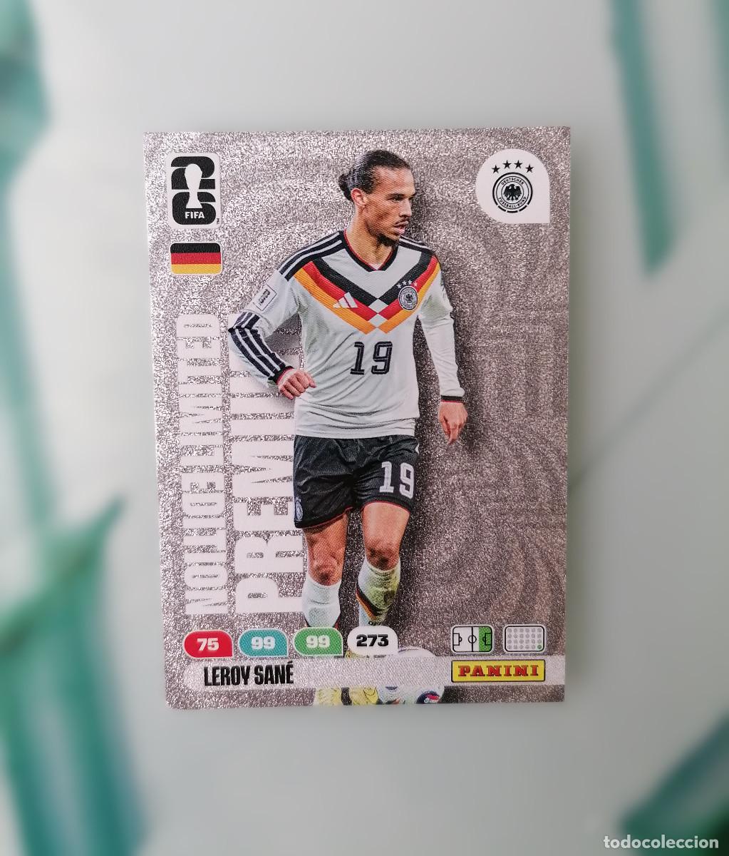 Cromos de F&uacute;tbol: LEROY SANE World Cup 2026 Adrenalyn XL Panini LIMITED EDITION PREMIUM