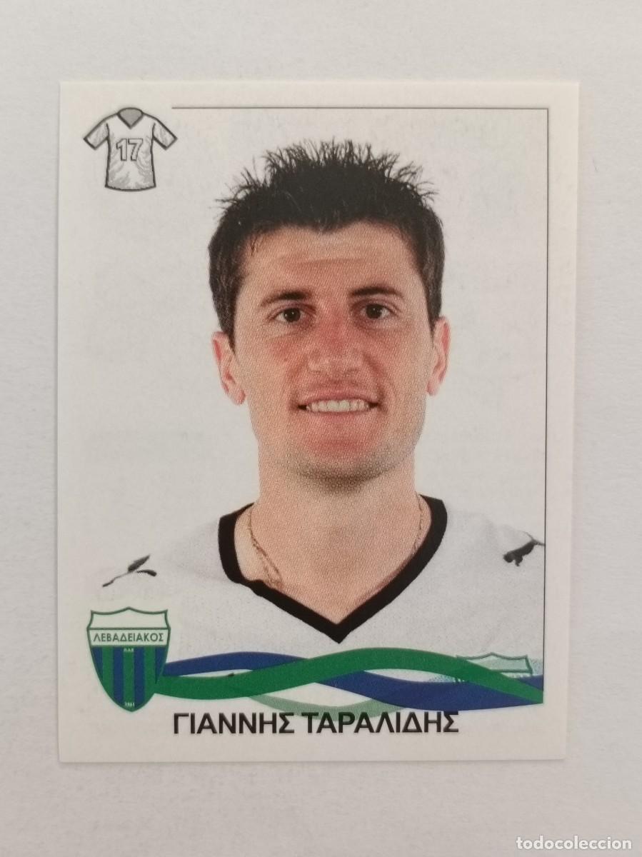 Cromos de F&uacute;tbol: #163 GIANNIS TARALIDIS (LEVADIAKOS) SUPERLIGA GRECIA 09/10 PANINI