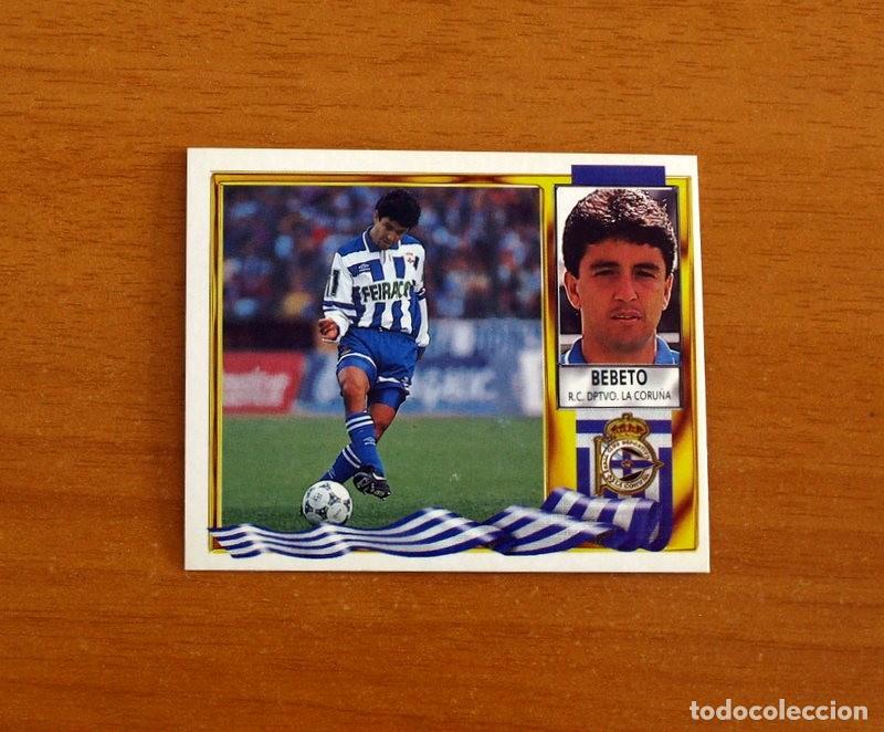 Cromos de F&uacute;tbol: Deportivo La Coru&ntilde;a - Bebeto - Ediciones Este Liga 1995-1996, 95-96 - Nunca Pegado