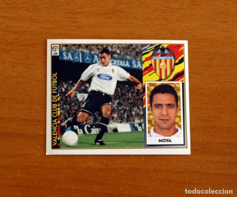 Fu&szlig;ball-Sticker: Valencia - Moya - BAJA - Ediciones Este Liga 1997-1998, 97-98 - Nunca Pegado