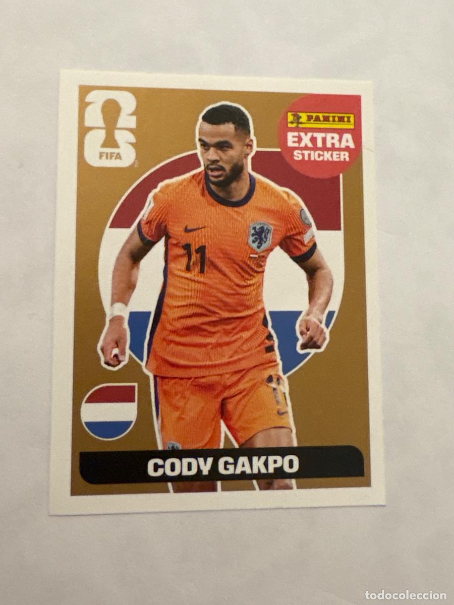 Fu&szlig;ball-Sticker: CROMO PANINI MUNDIAL CODY GAKPO BRONCE USA CANADA M&Eacute;XICO 2026 EXRA STICKERS
