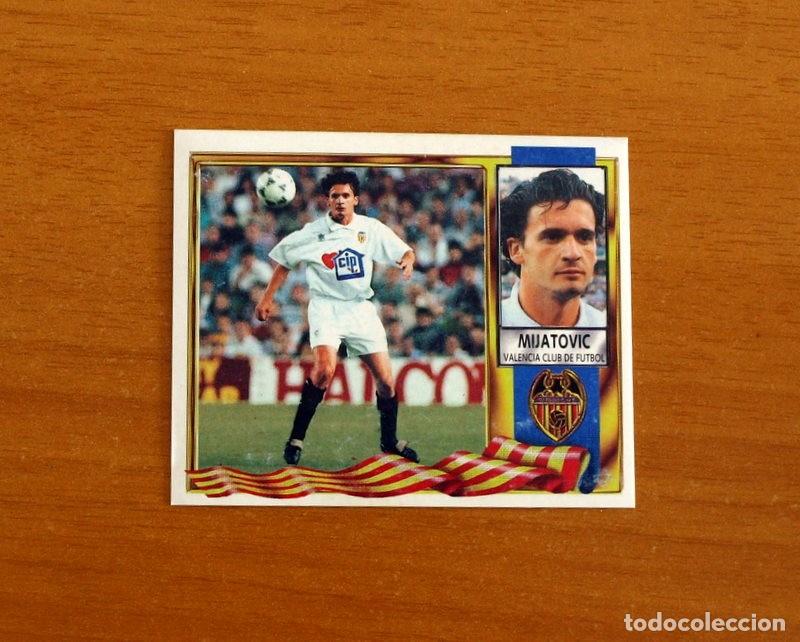 Fu&szlig;ball-Sticker: Valencia - Mijatovic - Ediciones Este Liga 1995-1996, 95-96 - Nunca Pegado