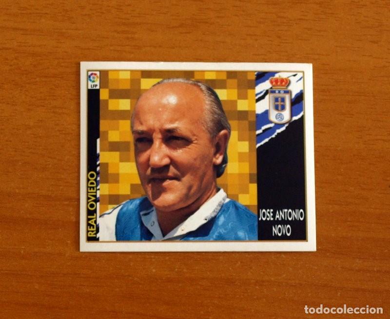 Cromos de F&uacute;tbol: Real Oviedo -Jos&eacute; Antonio Novo Entrenador -BAJA - Ediciones Este Liga 1997-1998, 97-98 -Nunca Pegado