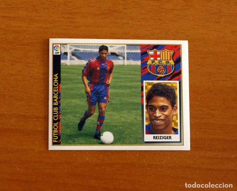 Cromos de F&uacute;tbol: Barcelona - Fichaje n&ordm; 9 - Reiziger - Ediciones Este Liga 1997-1998, 97-98 - Nunca pegado