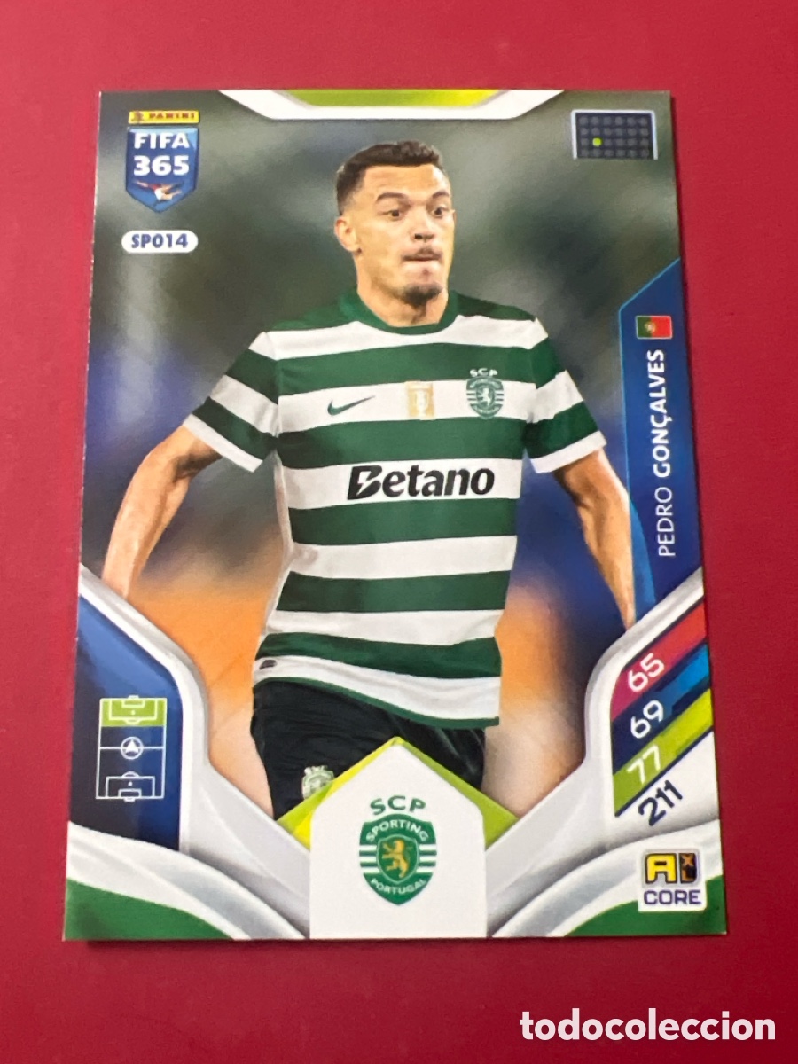 Cromos de F&uacute;tbol: C1846. SPO14 PEDRO GON&Ccedil;ALVES (SPORTING PORTUGAL) PANINI ADRENALYN XL FIFA 365 2026 26