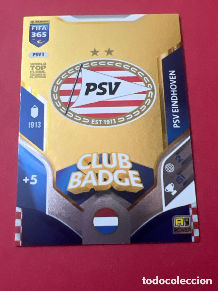 Cromos de F&uacute;tbol: C1849. PANINI Adrenalyn XL FIFA 365 2025 2026 25 26 - PSV1 Escudo PSV Eindhoven
