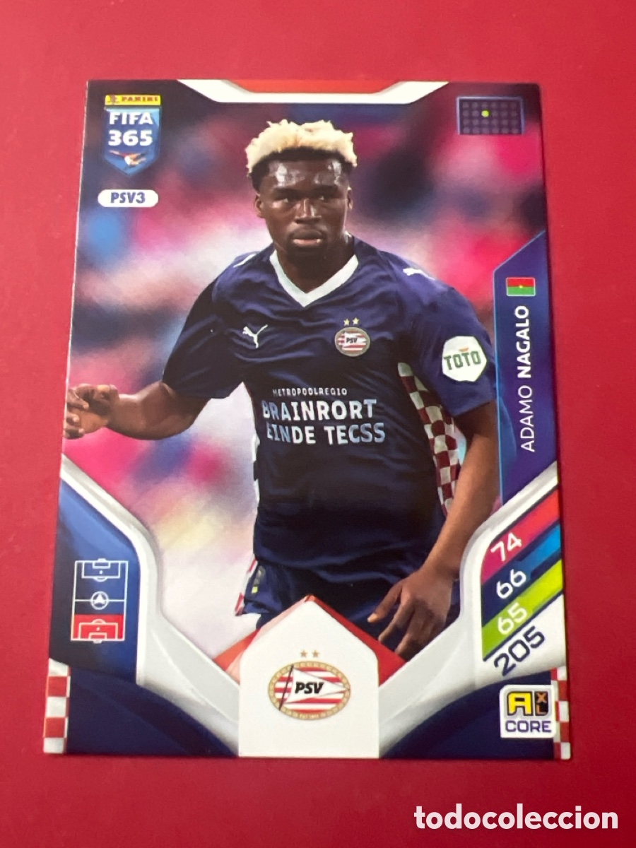 Cromos de F&uacute;tbol: C1851. Adamo Nagalo PSV3 Adrenalyn XL Fifa 365 2026 Eindhoven