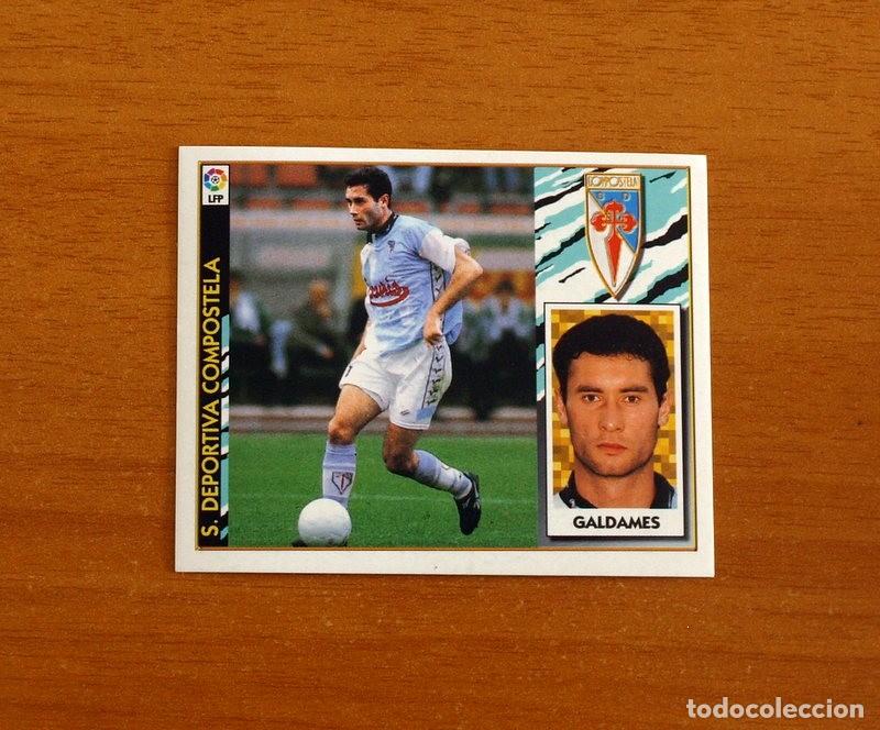 Cromos de F&uacute;tbol: Compostela - Galdames - BAJA - Ediciones Este Liga 1997-1998, 97-98 - Nunca pegado