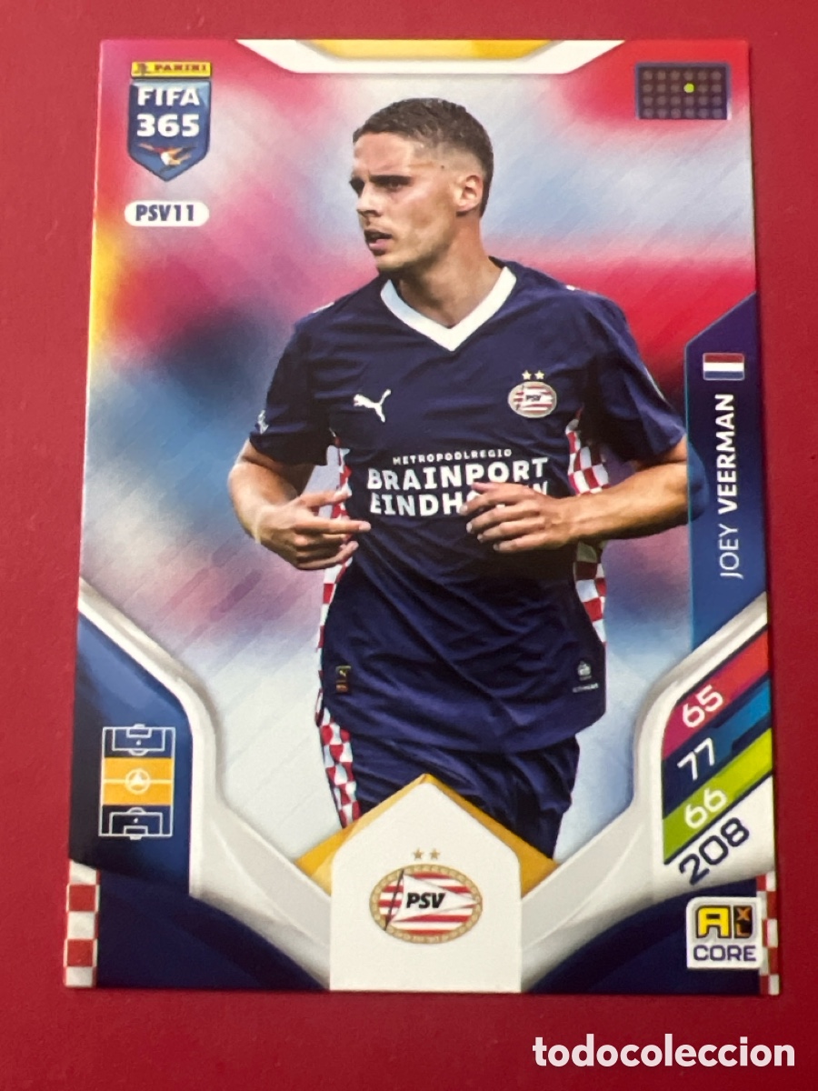 Cromos de F&uacute;tbol: C1855. VEERMAN PSV EINDHOVEN PSV11 B&Aacute;SICA ADRENALYN XL FIFA 365 2026