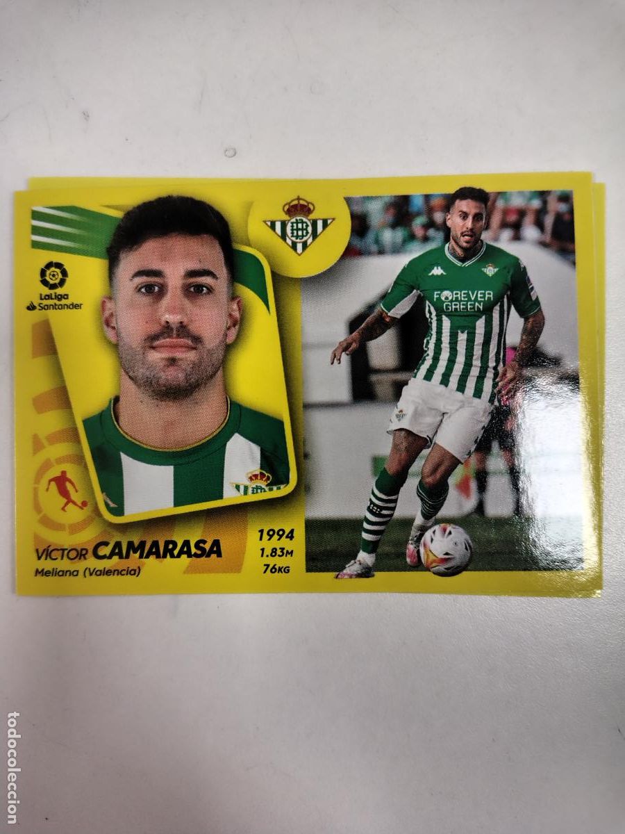 Cromos de F&uacute;tbol: Liga Este 2021-22 Betis 12 BIS Camarasa