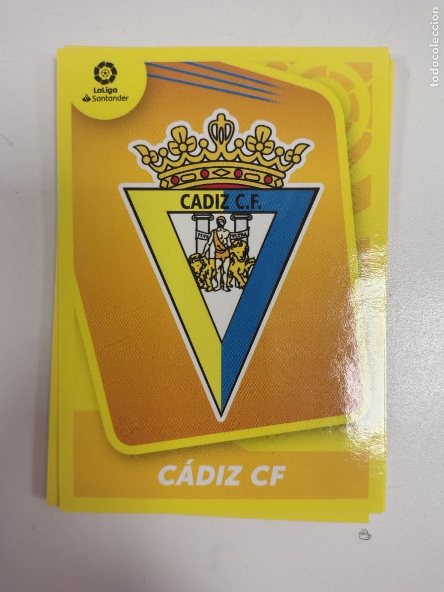 Cromos de F&uacute;tbol: Liga Este 2021-22 Cadiz 1 Escudo