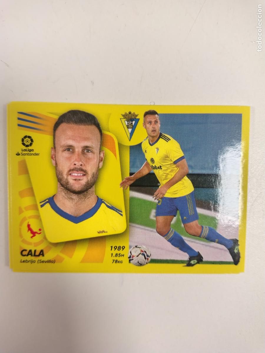 Cromos de F&uacute;tbol: Liga Este 2021-22 Cadiz 10 Cala