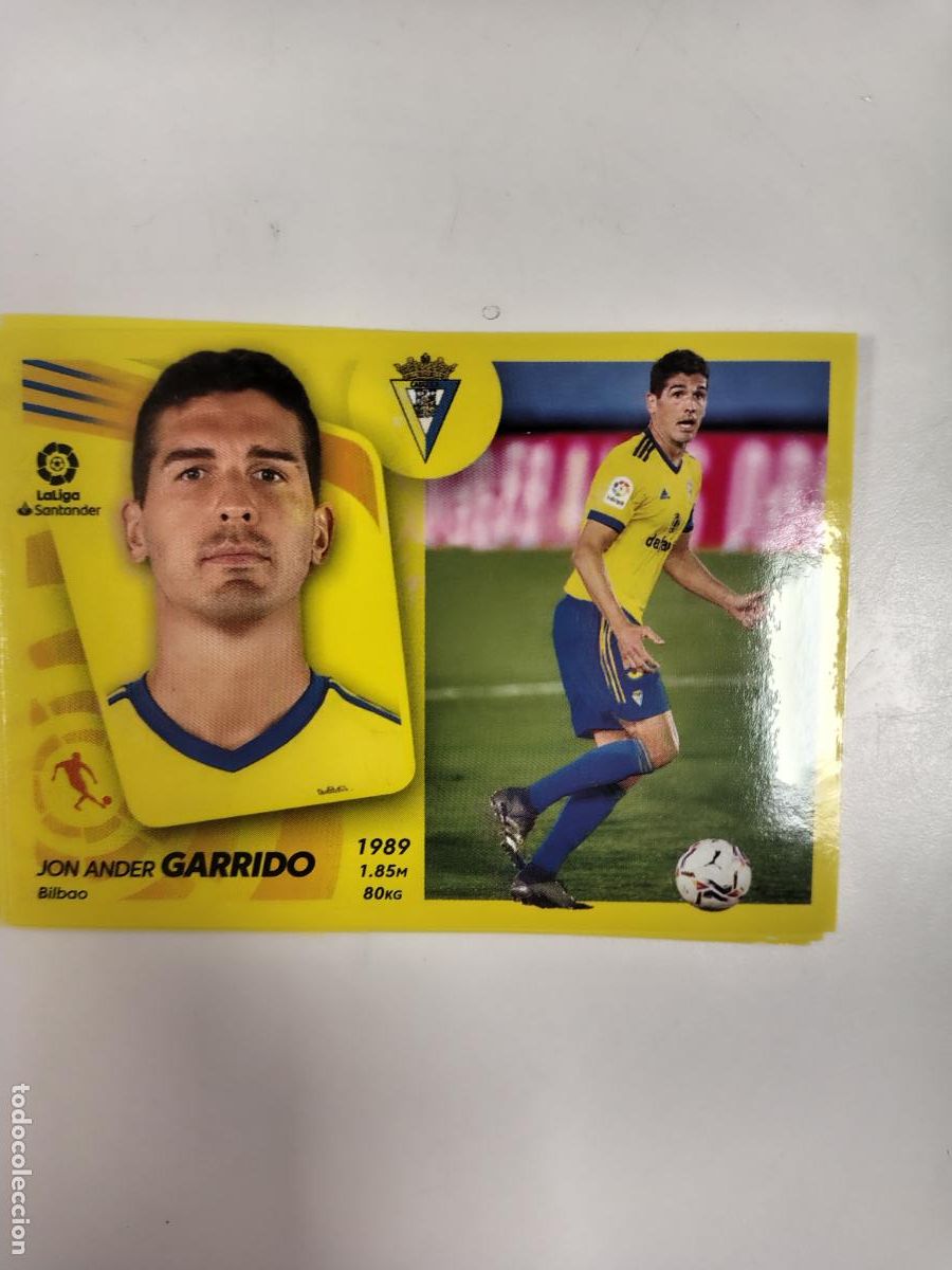 Cromos de F&uacute;tbol: Liga Este 2021-22 Cadiz 15A Garrido