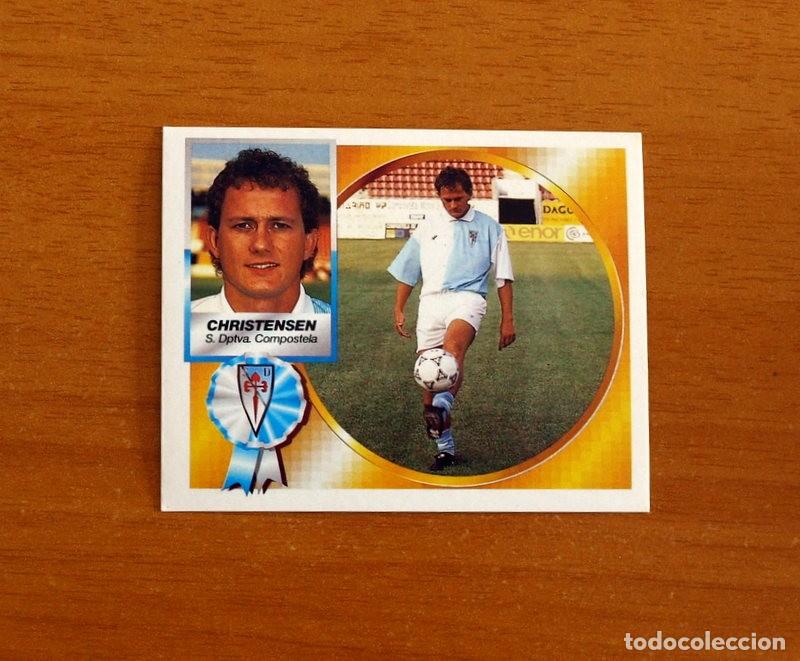 Cromos de F&uacute;tbol: Compostela - Christensen - COLOCA - Ediciones Este Liga 1994-1995, 94-95 - Nunca pegado