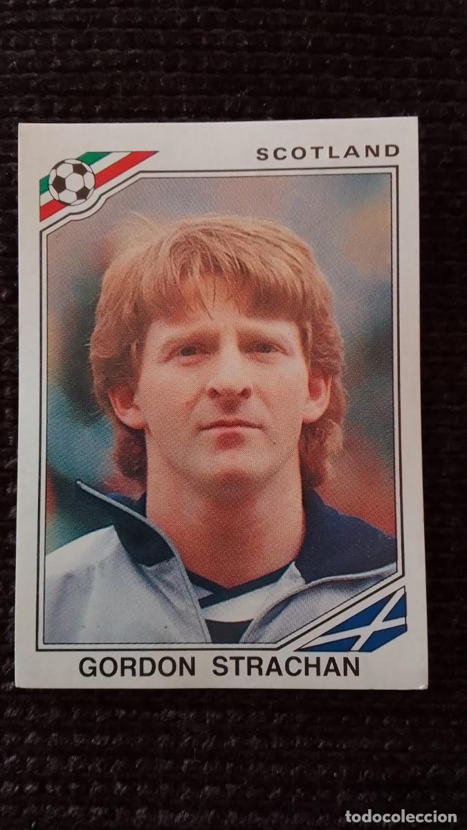 Cromos de F&uacute;tbol: CROMO MEXICO 86. GORDON STRACHAN. 339. PANINI.