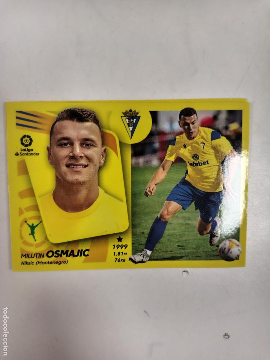 Fu&szlig;ball-Sticker: Liga Este 2021-22 Cadiz 17 BIS Osmajic