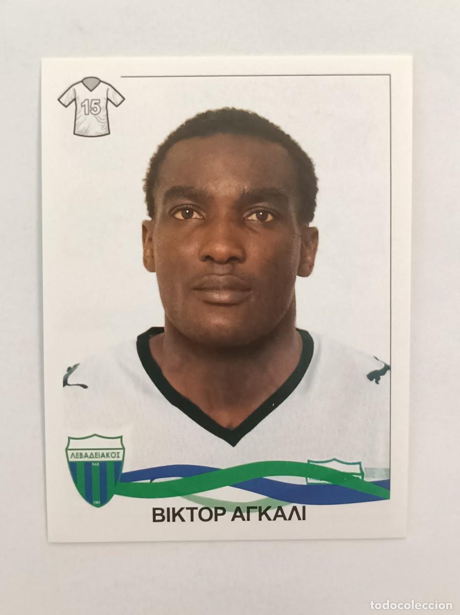 Fu&szlig;ball-Sticker: #168 VICTOR AGALI (LEVADIAKOS) SUPERLIGA GRECIA 09/10 PANINI