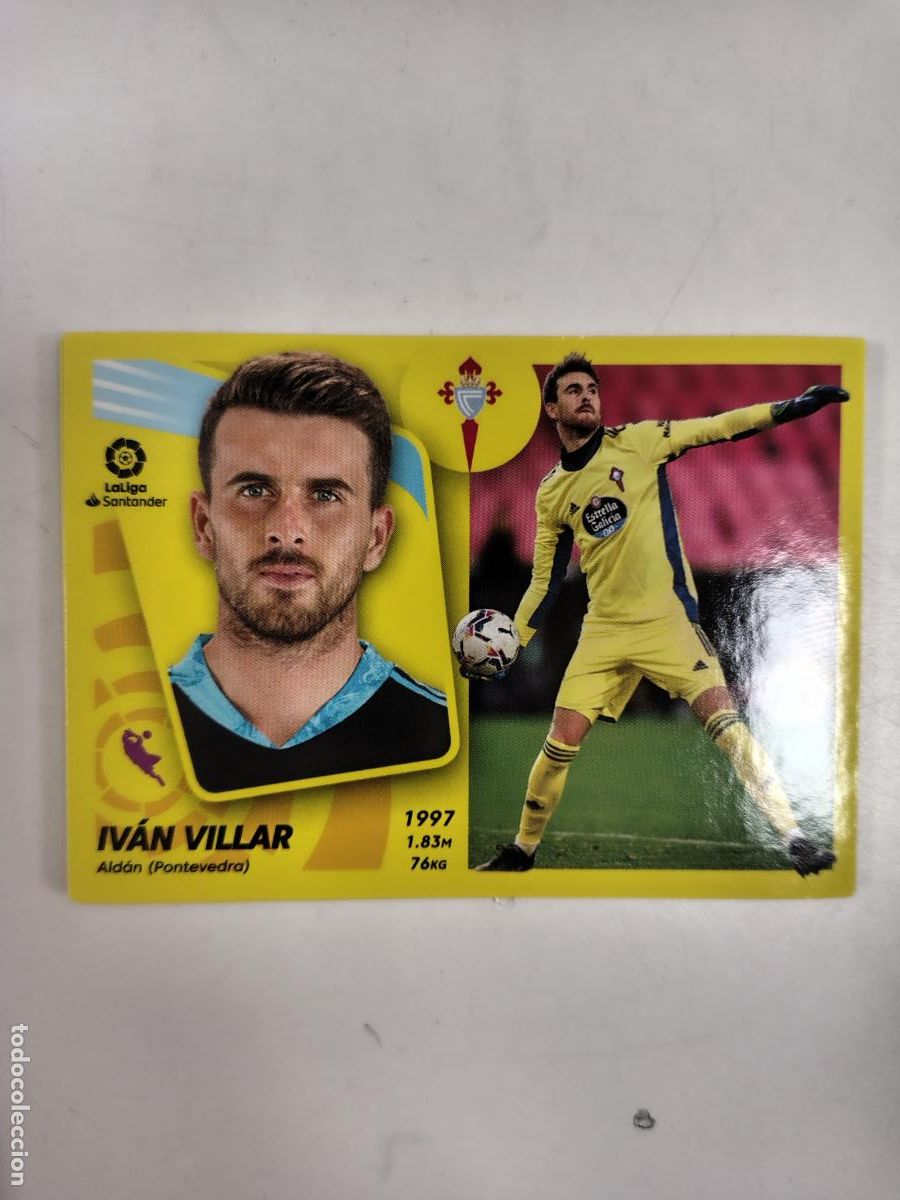 Fu&szlig;ball-Sticker: Liga Este 2021-22 Celta 6 Ivan Villar