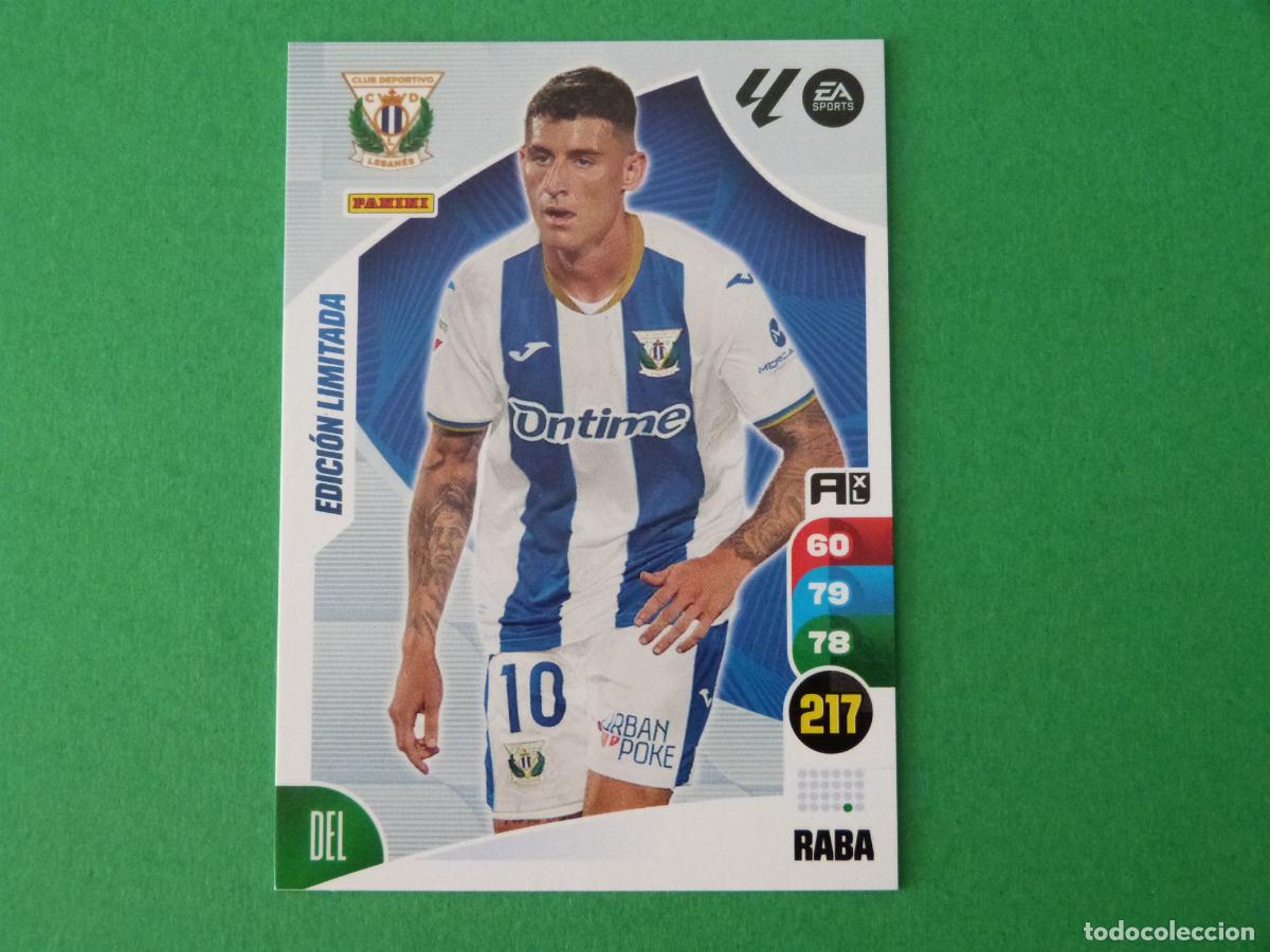 Cromos de F&uacute;tbol: TRADING CARD FUTBOL RABA C.D. LEGANES EDICION LIMITADA LIGA ADRENALYN XL 2024-2025/24-25 PANINI