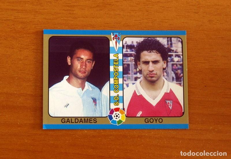 Cromos de F&uacute;tbol: Compostela - N&ordm; 173 Galdames-Goyo -Fichas Liga Mundicromo F&uacute;tbol Total 1994-1995, 94-95