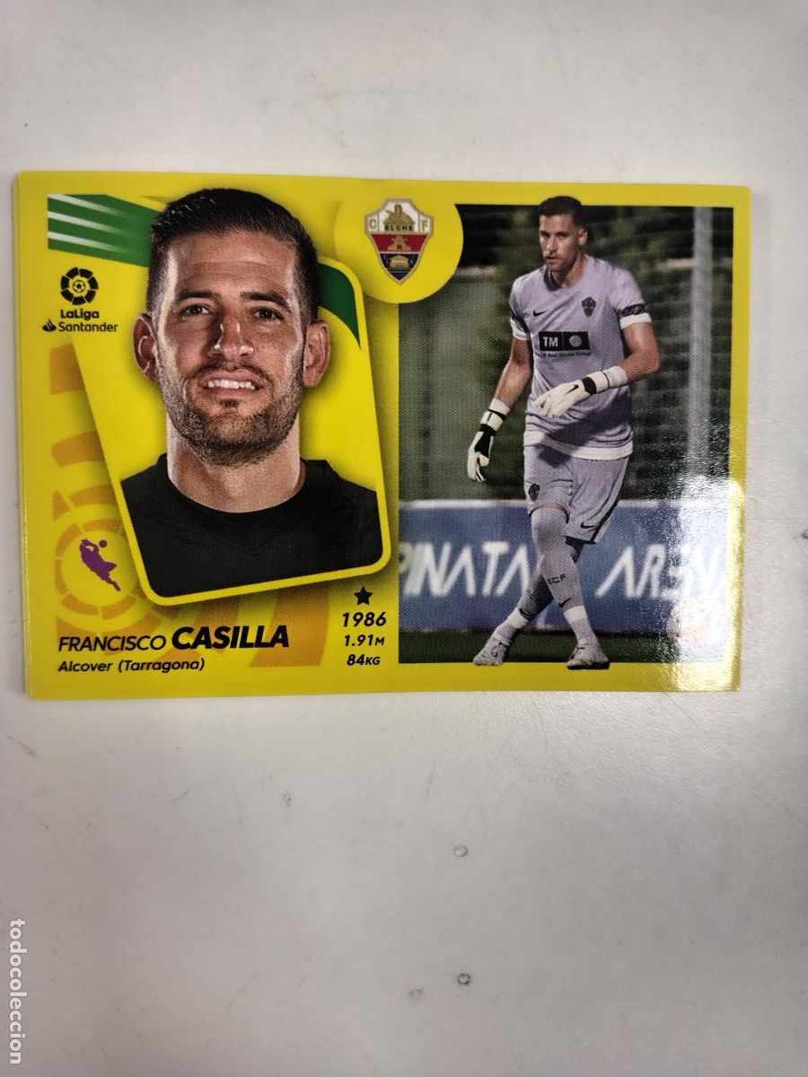 Cromos de F&uacute;tbol: Liga Este 2021-22 Elche 6 Casilla