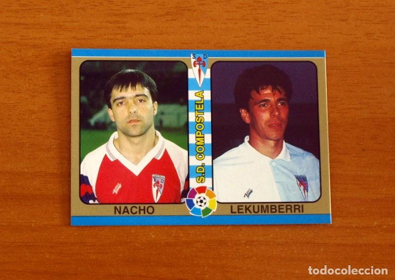Cromos de F&uacute;tbol: Compostela - N&ordm; 175 Nacho-Lekumberri -Fichas Liga Mundicromo F&uacute;tbol Total 1994-1995, 94-95