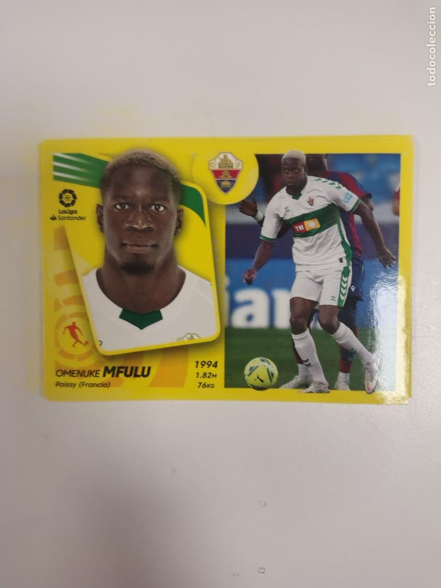 Cromos de F&uacute;tbol: Liga Este 2021-22 Elche 13B Mfulu