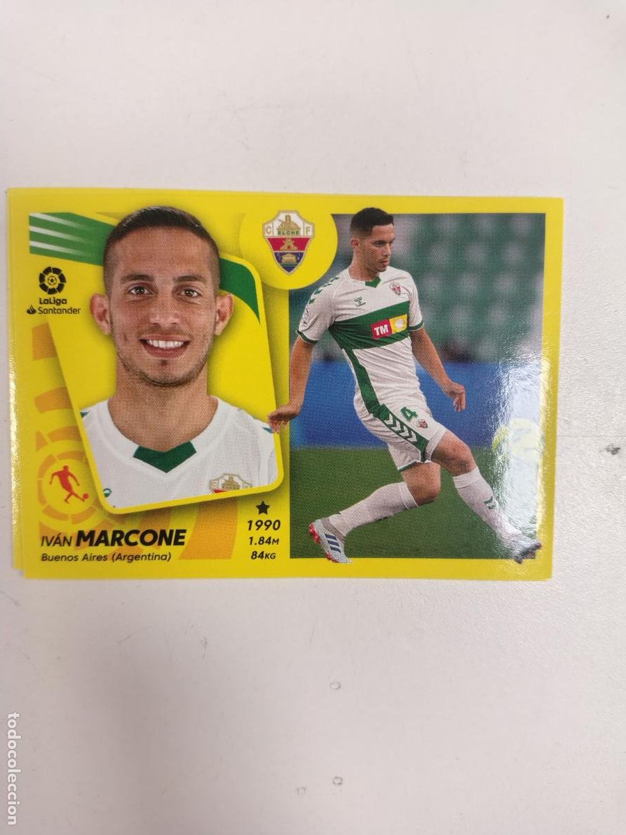 Cromos de F&uacute;tbol: Liga Este 2021-22 Elche 15 Marcone
