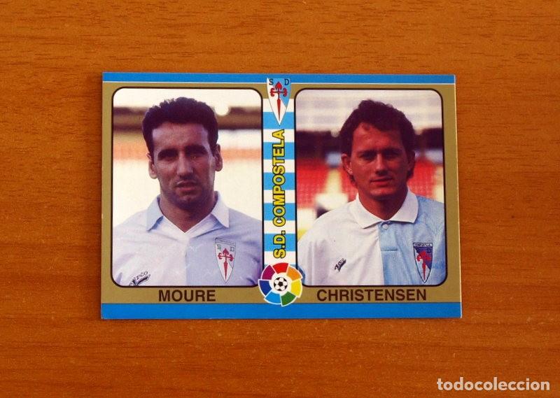 Cromos de F&uacute;tbol: Compostela - N&ordm; 179 Moure-Christensen -Fichas Liga Mundicromo F&uacute;tbol Total 1994-1995, 94-95
