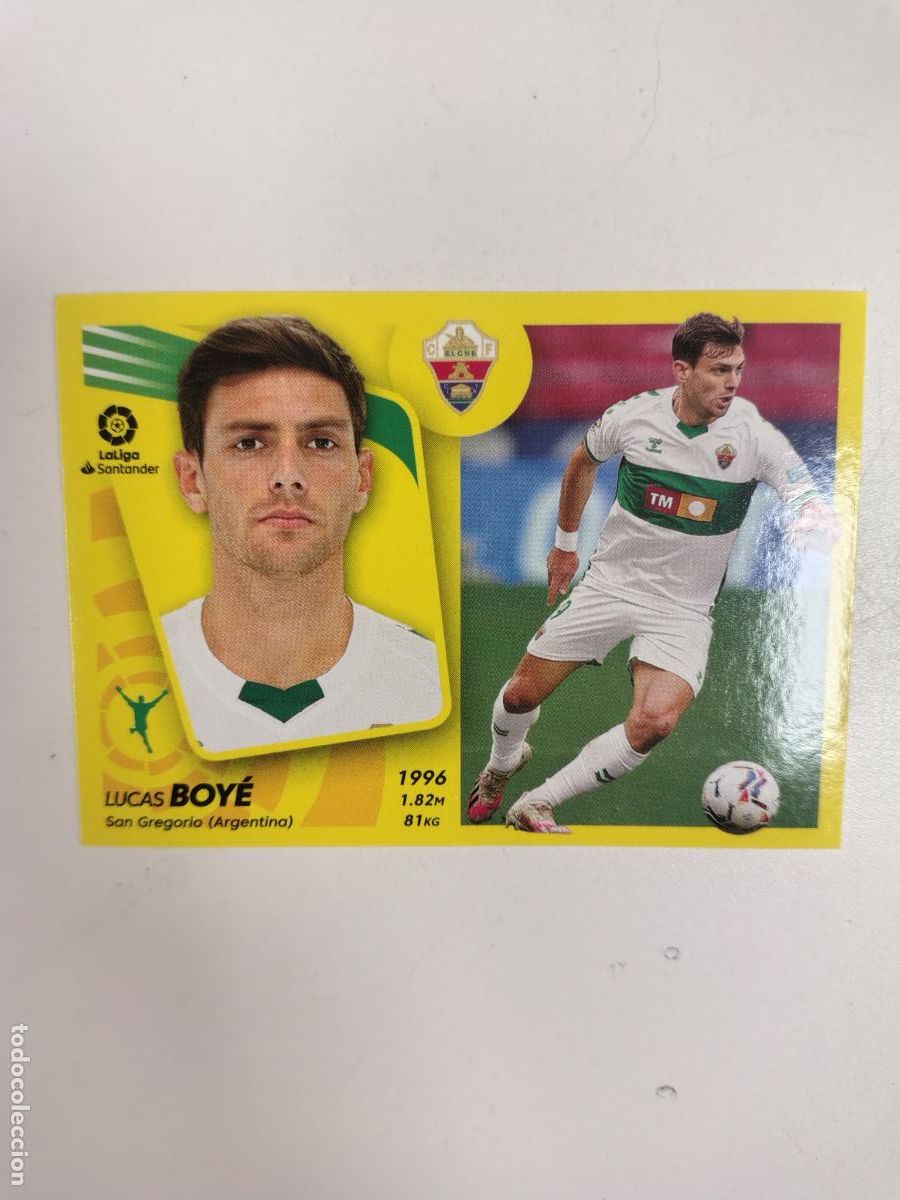 Cromos de F&uacute;tbol: Liga Este 2021-22 Elche 19 Boye