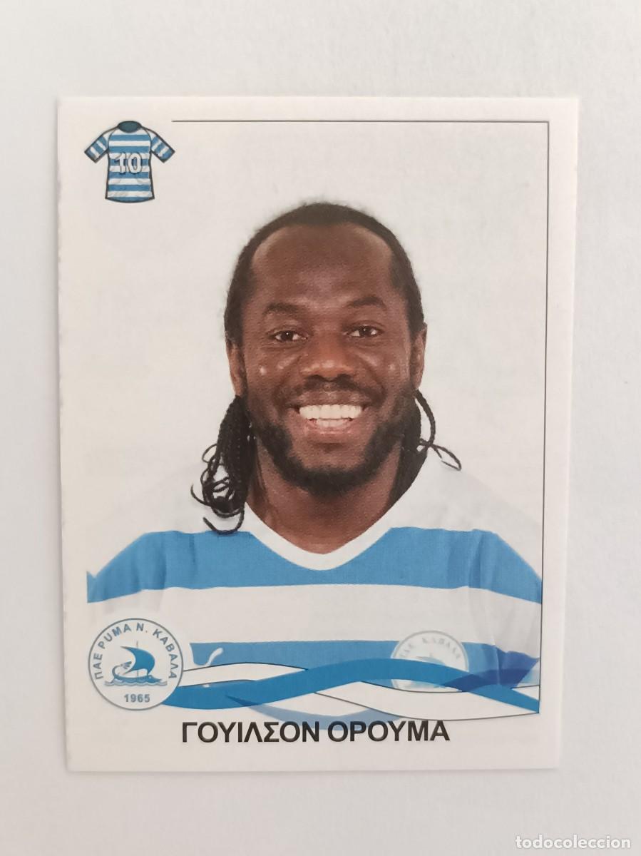 Cromos de F&uacute;tbol: #181 WILSON ORUMA (KAVALA) SUPERLIGA GRECIA 09/10 PANINI