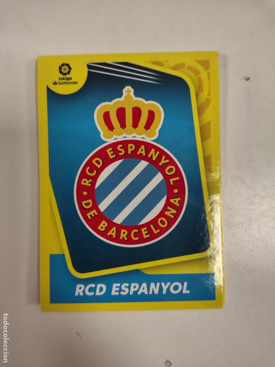 Cromos de F&uacute;tbol: Liga Este 2021-22 Espanyol 1 Escudo