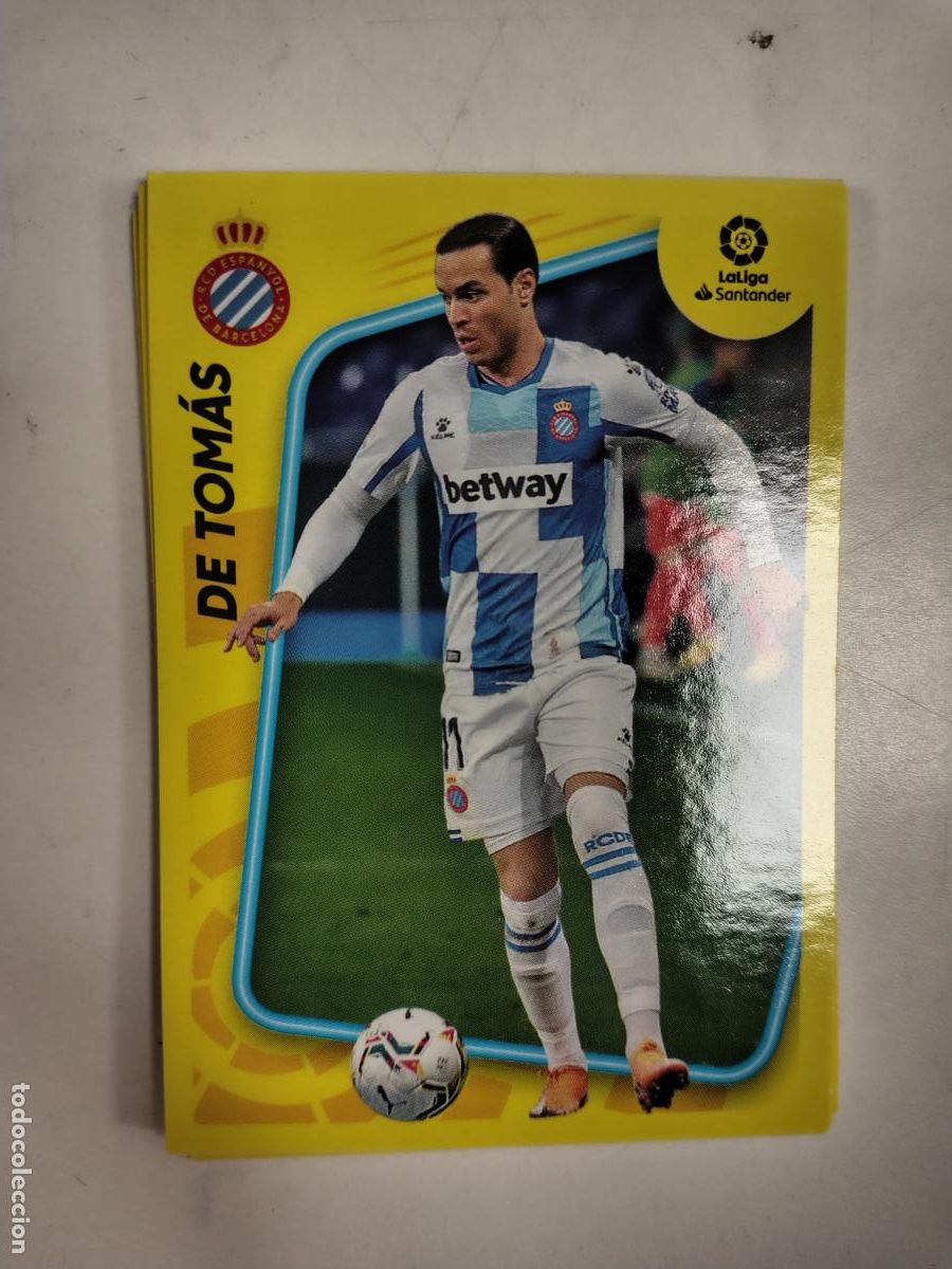 Cromos de F&uacute;tbol: Liga Este 2021-22 Espanyol 3 De Tomas Mejor Jugador
