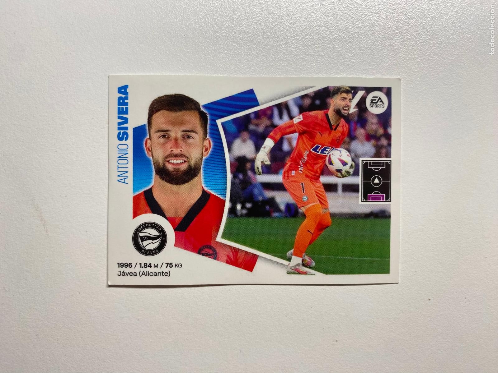 Cromos de F&uacute;tbol: N 3 ALAV&Eacute;S Sivera LIGA ESTE 24 25 &Aacute;LBUM CROMOS PANINI 2024 2025