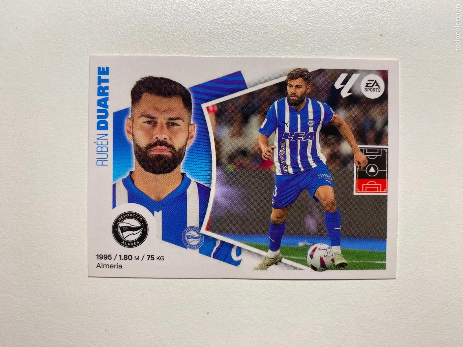 Cromos de F&uacute;tbol: N 9 ALAV&Eacute;S Duarte LIGA ESTE 24 25 &Aacute;LBUM CROMOS PANINI 2024 2025