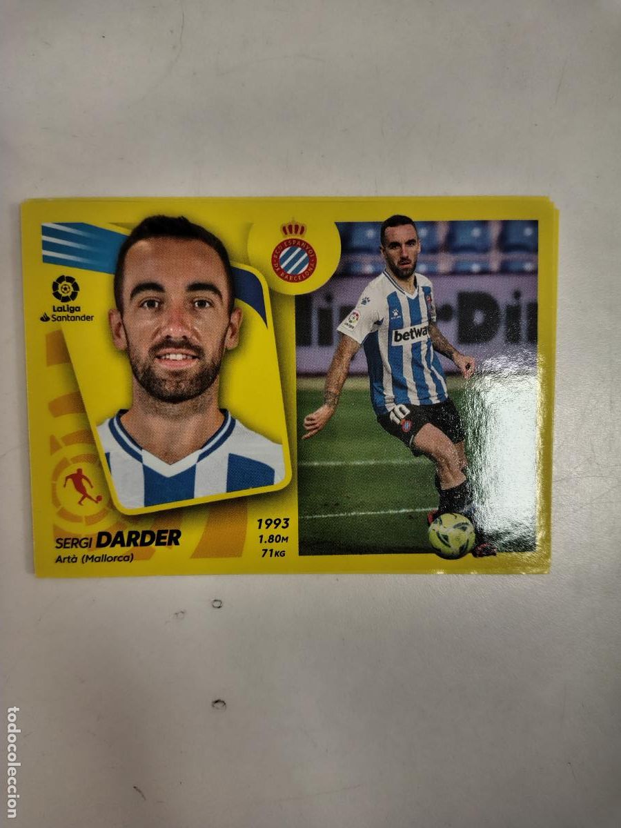 Cromos de F&uacute;tbol: Liga Este 2021-22 Espanyol 15 Darder