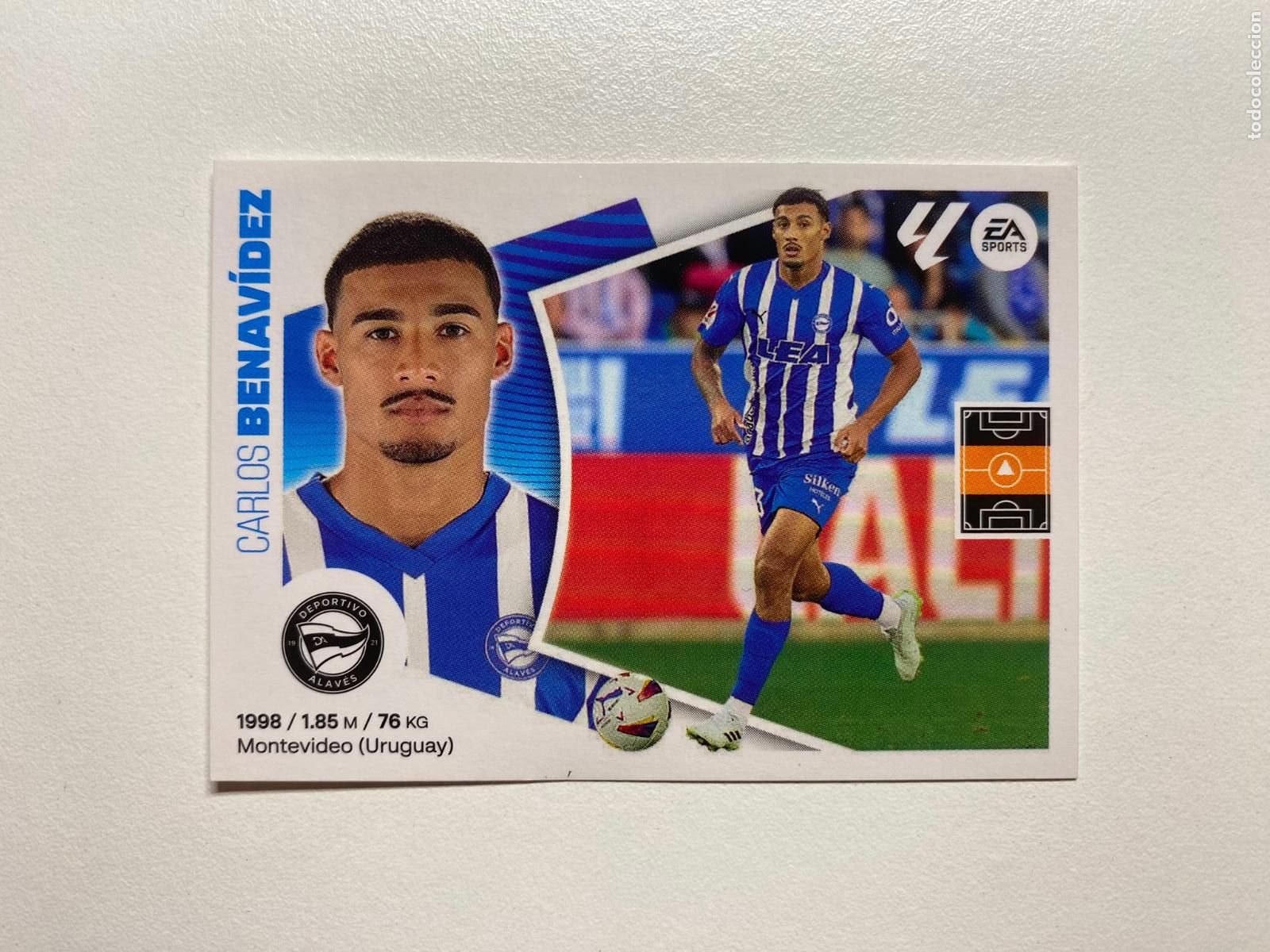 Cromos de F&uacute;tbol: N 12 ALAV&Eacute;S Benav&iacute;dez LIGA ESTE 24 25 &Aacute;LBUM CROMOS PANINI 2024 2025