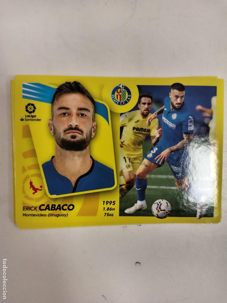 Cromos de F&uacute;tbol: Liga Este 2021-22 Getafe 11 Cabaco