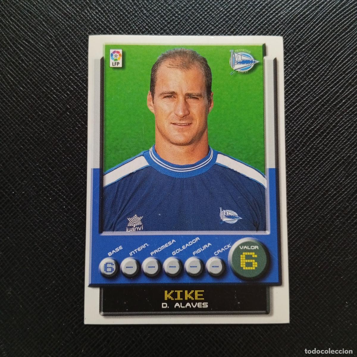 Cromos de F&uacute;tbol: 1 KIKE ALAVES PANINI 2001 2002 CROMO FUTBOL 01 02 LIGA - SIN PEGAR - A208 PG1