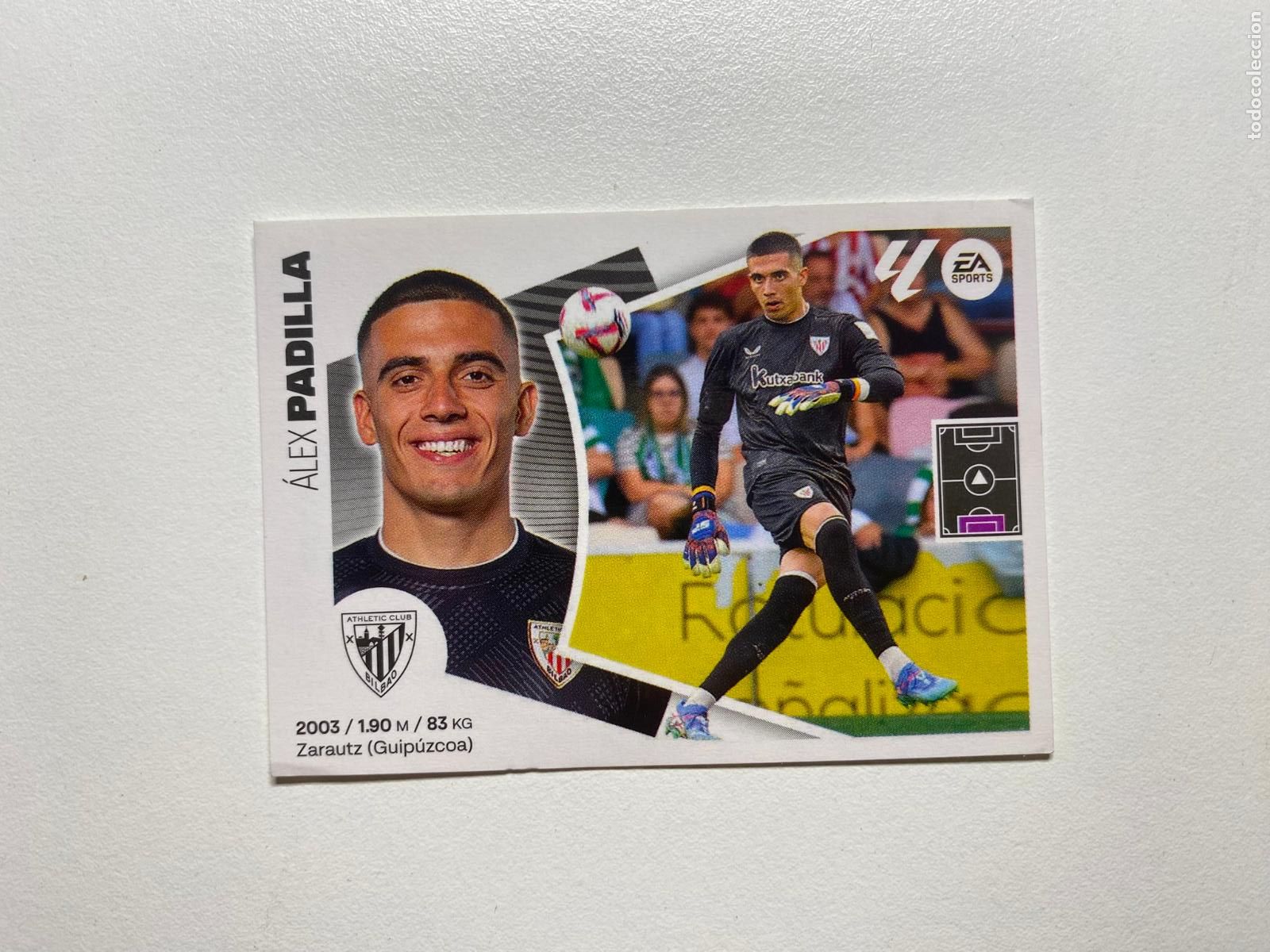 Figurine di Calcio: N 4 BIS ATHLETIC CLUB BILBAO Padilla LIGA ESTE 24 25 &Aacute;LBUM CROMOS PANINI 2024 2025